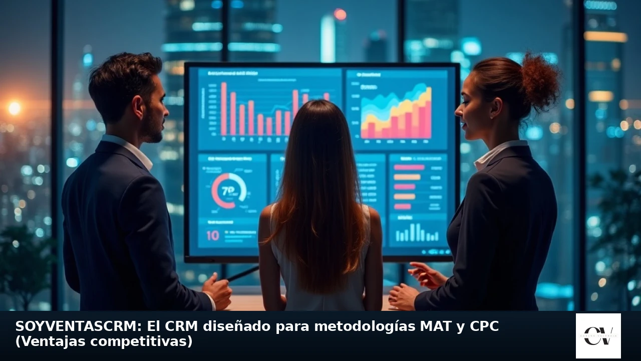 SOYVENTASCRM: El CRM diseñado para metodologías MAT y CPC (Ventajas competitivas)