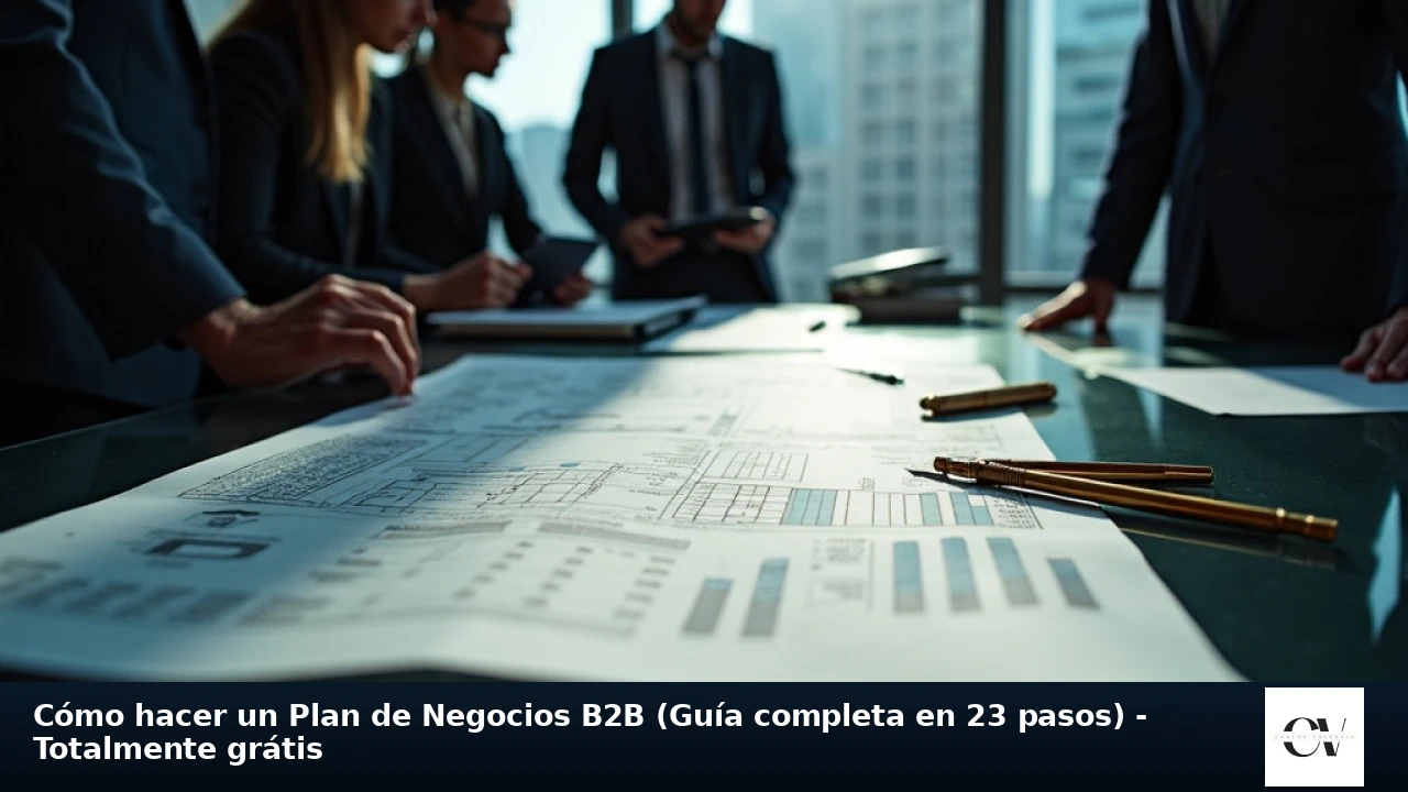 Cómo hacer un Plan de Negocios B2B (Guía completa en 23 pasos) - Totalmente grátis