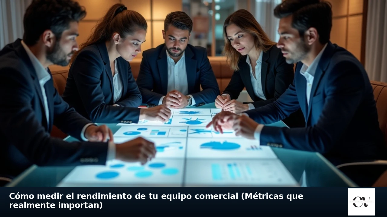 Cómo medir el rendimiento de tu equipo comercial (Métricas que realmente importan)