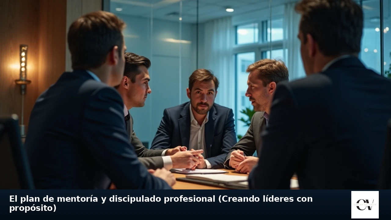 El plan de mentoría y discipulado profesional (Creando líderes con propósito)