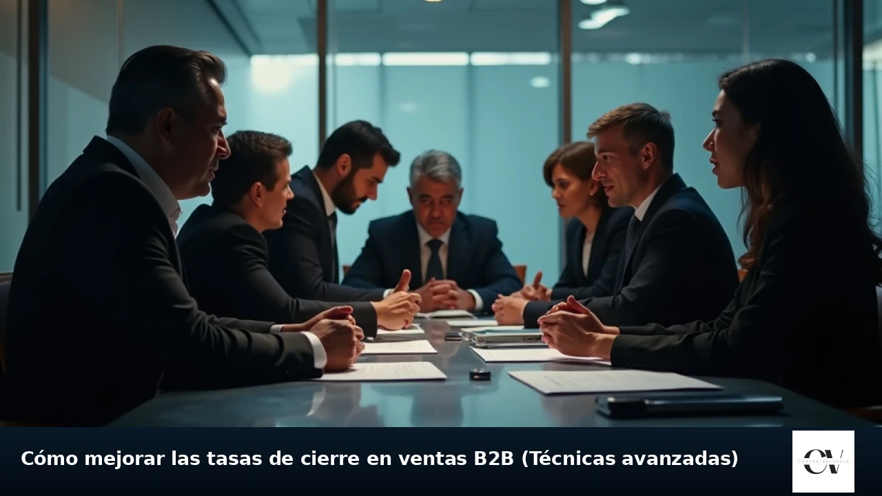 Cómo mejorar las tasas de cierre en ventas B2B (Técnicas avanzadas)