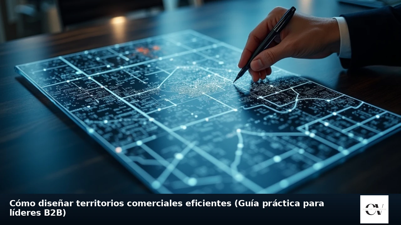 Cómo diseñar territorios comerciales eficientes (Guía práctica para líderes B2B)