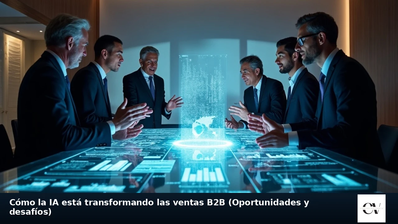 Cómo la IA está transformando las ventas B2B (Oportunidades y desafíos)